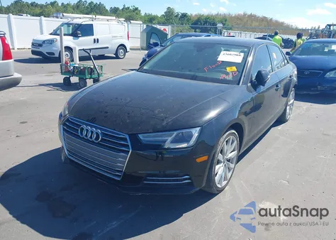 2017 Audi A4 2.0T Premium from USA, damaged, VIN WAUGNAF49HN021585